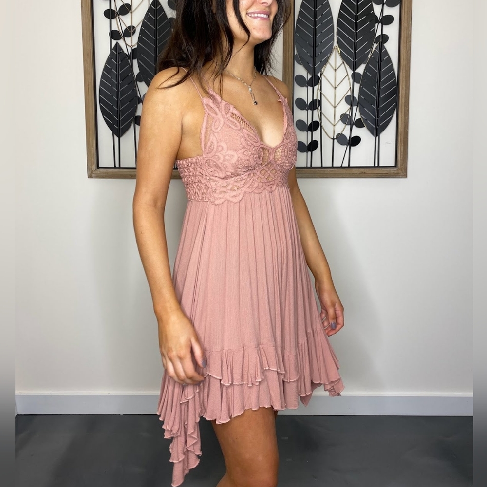 Free People Adella Lace Dress